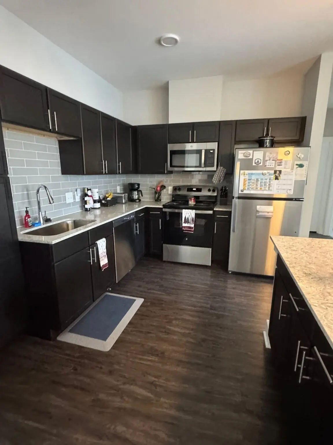 Kitchen after a professional cleaning by Blue Kangaroo Cleaning