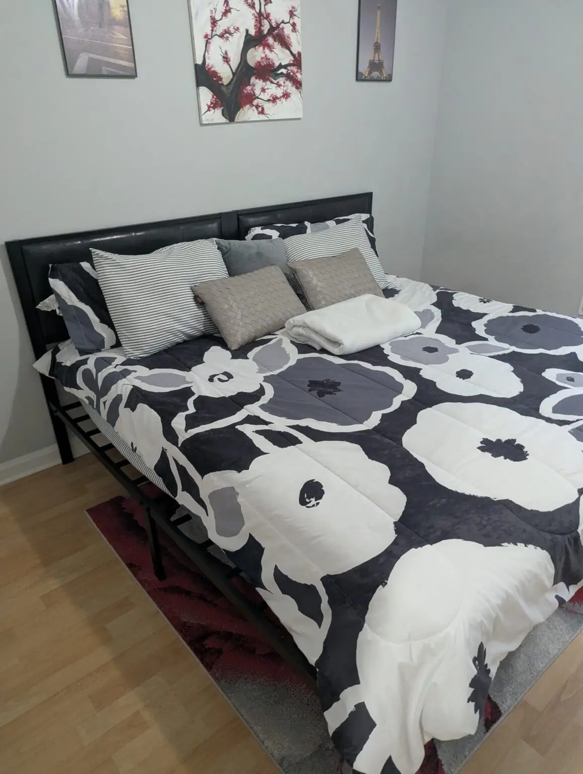 Bedroom, cleaned and organized